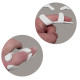 Half-Rigid Digital Frog Splint Size G Half-Rigid Digital Frog Splint Size G